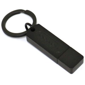 画像1: 【COACH】コーチ USB メモリー 8GB キーリング ガンメタル〔日本未発売〕