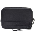 【COACH】コーチ メンズ バッグ セカンドバッグ コーティングレザートラベルキット ポシェット クラッチバッグ ブラック〔日本未発売〕