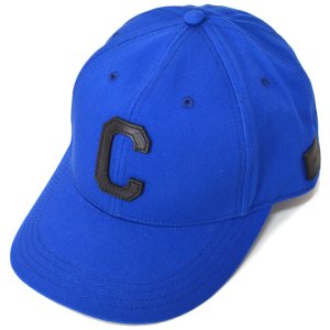 画像1: 【COACH】コーチ ジャガード ワンポイント ロゴ キャップ 帽子 ロイヤルブルー〔日本未発売〕