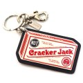 【COACH】コーチ 駄菓子 クラッカー・ジャック モチーフ ラメグリッター レザー キーリング キーホルダー チャークマルチ（日本未発売）