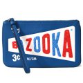 【COACH】コーチ レトロ 駄菓子 BAZOOKA アンティーク バズーカ ガム モチーフ ラメグリッター レザー ジップ マルチ リストレット ポーチ インクマルチ〔日本未発売〕