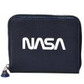 【COACH】コーチ レザー NASA ロゴ プリント ミディアム  財布 ミッドナイトネイビー〔日本未発売〕