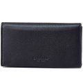【COACH】コーチ メンズ スポーツカーフレザー 二つ折り 手帳型 iPhone スマホ ケース フォンウォレット ブラック（日本未発売）