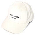 【COACH】コーチ コットン シグネチャー ベースボール ハット ワンポイント ロゴ キャップ 帽子 チャーク〔日本未発売〕