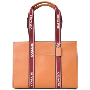 画像1: 【COACH】コーチ ぺブルレザー スミス ラージ トート ロゴ ショルダーバッグ ペニーマルチ（日本未発売）