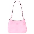 【COACH】コーチ スムースレザー ペネロペ ロゴ スリム ショルダー ハンドバッグ フラワーピンク(日本未発売）