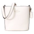 【COACH】コーチ ぺブルレザー ソフィー バケット バケツ型 ロゴ 斜めがけ クロスボディー ショルダーバッグ チャーク（日本未発売）