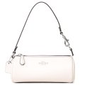 【COACH】コーチ レザー ノリータ 筒型 リストレット バレル バッグ マルチ ポーチ ハンドバッグ チャーク（日本未発売）