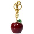 【COACH】コーチ キーホルダー レジン メタル りんご アップル モチーフ キーリング バッグチャーム ブラスマルチ（日本未発売）