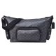 【COACH】コーチ メンズ バッグ コーティングキャンバス レザー シグネチャー ロゴ フィン クロスボディ 斜め掛け ショルダーバッグ チャコール×ブラック〔日本未発売〕