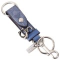 【COACH】コーチ キーホルダー トリガー スナップ コーティングキャンバス レザー シグネチャー ロゴ バッグチャーム キーリング キーホルダー シャンブレー（日本未発売）