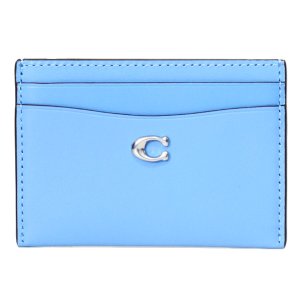 画像1: 【COACH】コーチ カードケース レザー エッセンシャル C ロゴ カードケース スリム パスケース 定期入れ 名刺入れ ミストブルー（日本未発売）