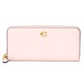 【COACH】コーチ 長財布 レザー エッセンシャル ロゴ スリム アコーディオン ジップ アラウンド 長財布 ブラッシュ（日本未発売）