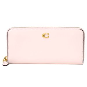 画像1: 【COACH】コーチ 長財布 レザー エッセンシャル ロゴ スリム アコーディオン ジップ アラウンド 長財布 ブラッシュ（日本未発売）
