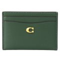 【COACH】コーチ カードケース レザー エッセンシャル C ロゴ カードケース スリム パスケース 定期入れ 名刺入れ ハンターグリーン（日本未発売）