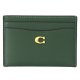 【COACH】コーチ カードケース レザー エッセンシャル C ロゴ カードケース スリム パスケース 定期入れ 名刺入れ ハンターグリーン（日本未発売）