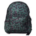 【COACH】コーチ バッグ エコバッグ バックパック 折り畳み キースヘリング コラボ フラダンス プリント リュックサック ブラックマルチ〔日本未発売〕