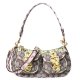 【COACH】コーチ バッグ パイソン ジャガード レザー シグネチャー スネーク アシュトン バゲット 2way クロスボディ 斜め掛け ショルダー ハンドバッグ オークマルチ（日本未発売）