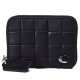 【COACH】コーチ 財布 Coachtopia コーチトピア レザー チェッカーボード アップクラフト ロゴ ジップ アラウンド ウォレット カードケース コインケース 小銭入れ ブラック（日本未発売）