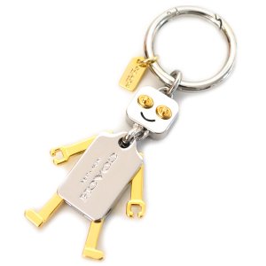 画像: 【COACH】コーチ ロボット モバブル リム キーフォブ キーホルダー（日本未発売）