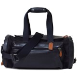 画像: 【COACH】コーチ ヴァリック レザー ラージ ジム ボストンバッグ ブラック×ダークサドル〔日本未発売〕