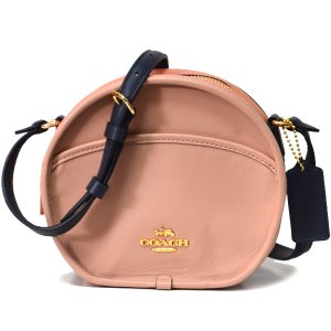 画像: 【COACH】コーチ レザー バイカラー 斜め掛け ショルダー クロスボディ バッグ サンライズマルチ（日本未発売）