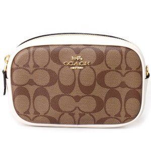 COACH】コーチ メンズ コーティングキャンバス スムースカーフ