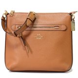 画像: 【COACH】コーチ ペブルドレザー メイ 斜めがけ ショルダーバッグ ライトサドル【訳あり】〔日本未発売〕