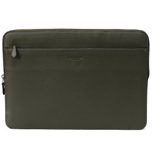 画像: 【COACH】コーチ スムースカーフレザー ラップトップ タブレット iPad ノートパソコン PCケース ジュニパー〔日本未発売〕