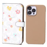 画像: 【COACH】コーチ コーティングキャンパス シグネチャー フォリオ 花柄 フラワー フローラル プリント iPhone13PRO MAX 専用 手帳型 ケース チャークマルチ（日本未発売）