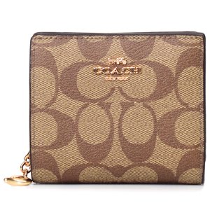 レディース新品☆COACH(コーチ)ビーチウッド 上質レザー 
長財布