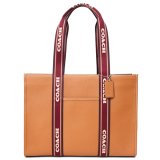 画像: 【COACH】コーチ バッグ ぺブルレザー スミス ラージ トート ロゴ ショルダーバッグ ペニーマルチ（日本未発売）