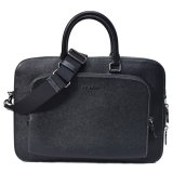 画像: 【COACH】コーチ メンズ バッグ レザー イーサン ブリーフ ダブルジップ 2WAY ビジネス キャリーフック ショルダーバッグ ブラック〔日本未発売〕