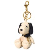 画像: 【COACH】コーチ スヌーピー キーホルダー ピーナッツ コラボ レザー バッグチャーム キーリング マルチ（日本未発売）