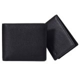 画像: 【COACH】コーチ 財布 メンズ レザー ロゴ スリーインワン ウォレット コンパクト ID カードケース付き 2点セット 二つ折り財布 ブラック（日本未発売）