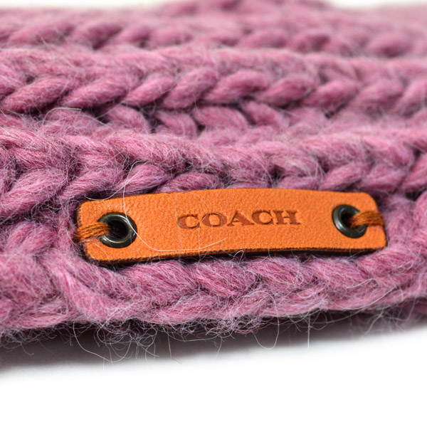 画像: 【COACH】コーチ ソリッド ヘッド ウォーマー バンド オーキッド（日本未発売）