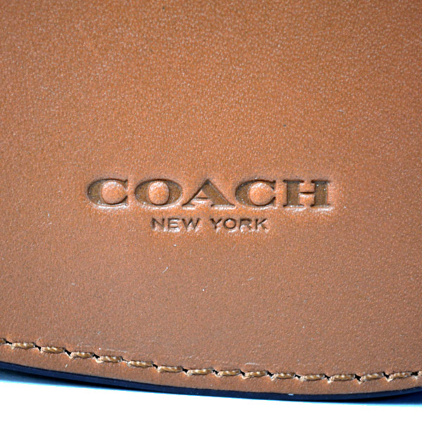 画像: 【COACH】コーチ レザー シカ 鹿 ジップ スキニー コインケース マルチ（日本未発売）