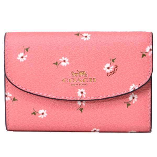 COACH】コーチ コーティング キャンパス レザー フローラル 花柄 ...