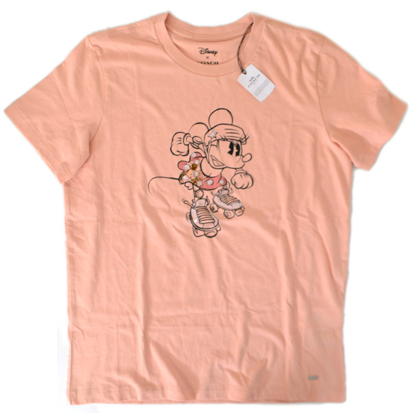 COACH】コーチ ディズニー ミニーマウス コラボ Ｔシャツ ＸＸＳ