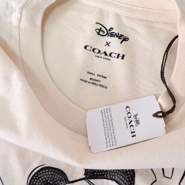 Coach コーチ ディズニー ミニーマウス コラボ tシャツ s チャーク 日本未発売 コーチ専門店 コチガル Coach コーチ ディズニー ミニーマウス コラボ tシャツ s チャーク 日本未発売 コーチ専門店 コチガル