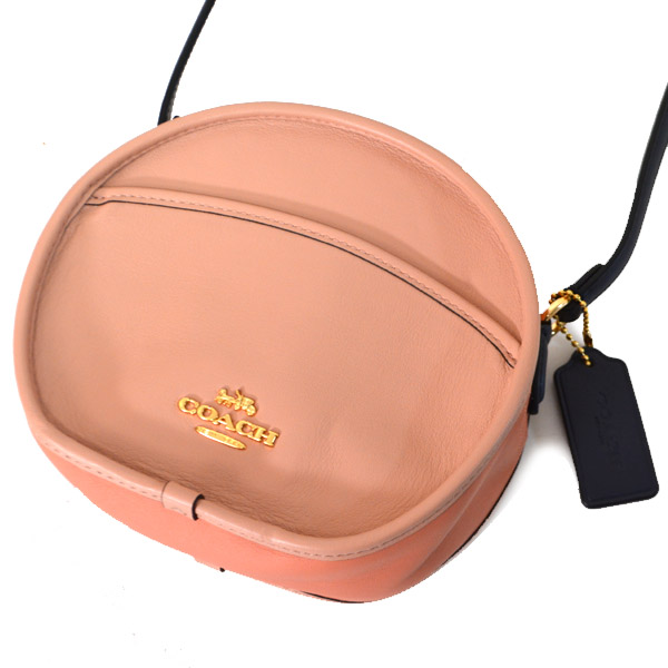 COACH】コーチ レザー バイカラー 斜め掛け ショルダー クロス