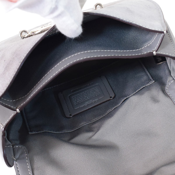 COACH】コーチ スムーズレザー ペブルレザー スエード エル