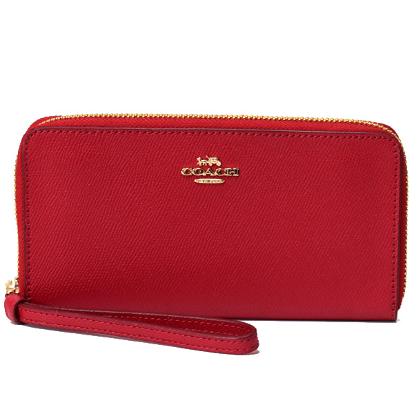 COACH】コーチ クロスグレインレザー RFID リストレット 