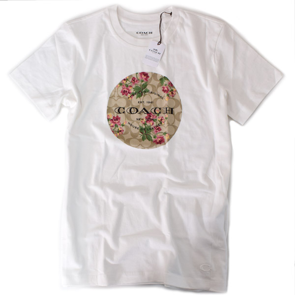 売れ筋アイテムラン coach Tシャツ シグネチャー - Tシャツ/カットソー ...