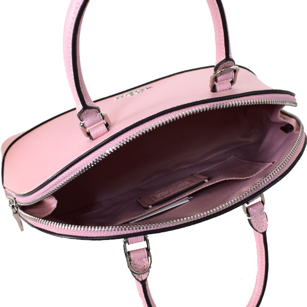 COACH】コーチ クロスグレインレザー ミニ シエラ サッチェル ドームド 