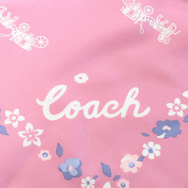 画像: 【COACH】コーチ シルク ホース アンド キャリッジ 花柄 フラワー フローラル バンダナ スカーフ ストール チューリップ〔日本未発売〕