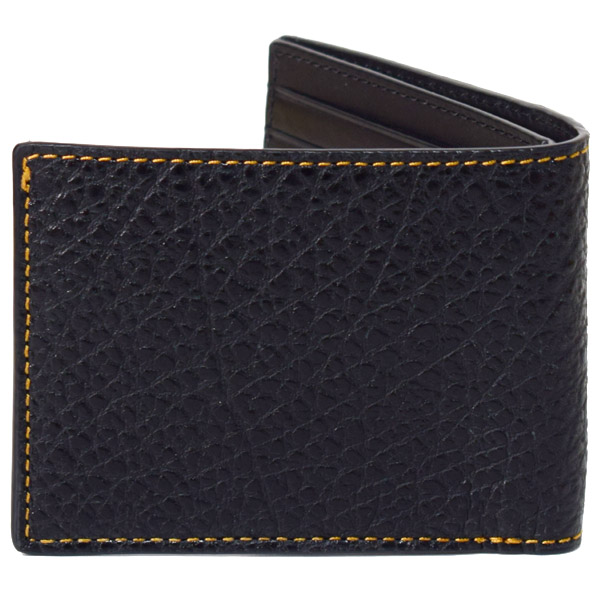 画像: 【COACH】コーチ メンズ バッファローエンボスドレザー リップ アンド リペアー スリム ビルフォード ウォレット 二つ折り パスケース 定期入れ カードケース 財布 専用BOX付 ブラック（日本未発売）