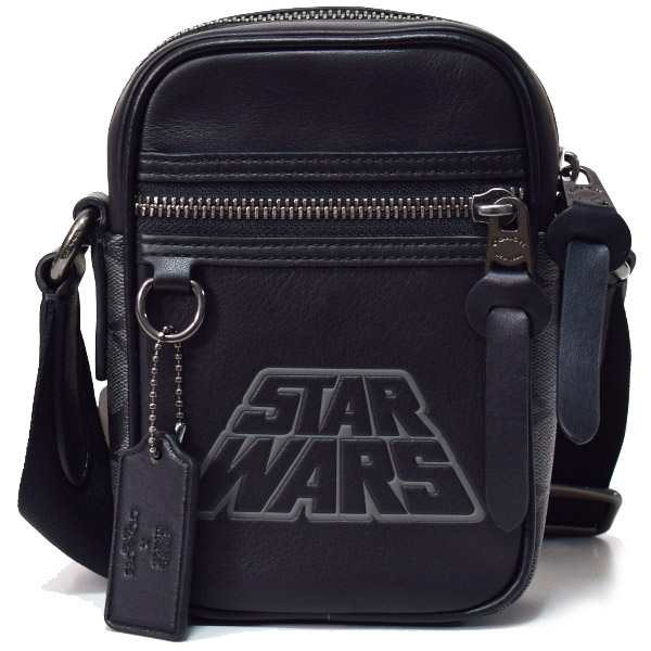 COACH × STARWARS ボディバッグ ブラック 79948ウエストバッグ