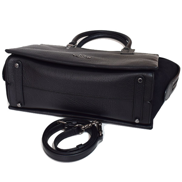 COACH】コーチ グレインレザー スエード ドリュー サッチェル 2way