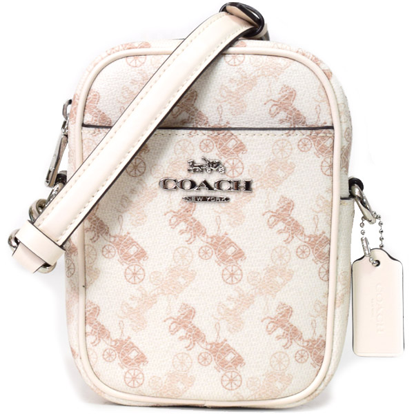 COACH】コーチ コーティングキャンバス スムースレザー フィービー